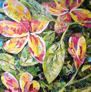 hawaii flower collage